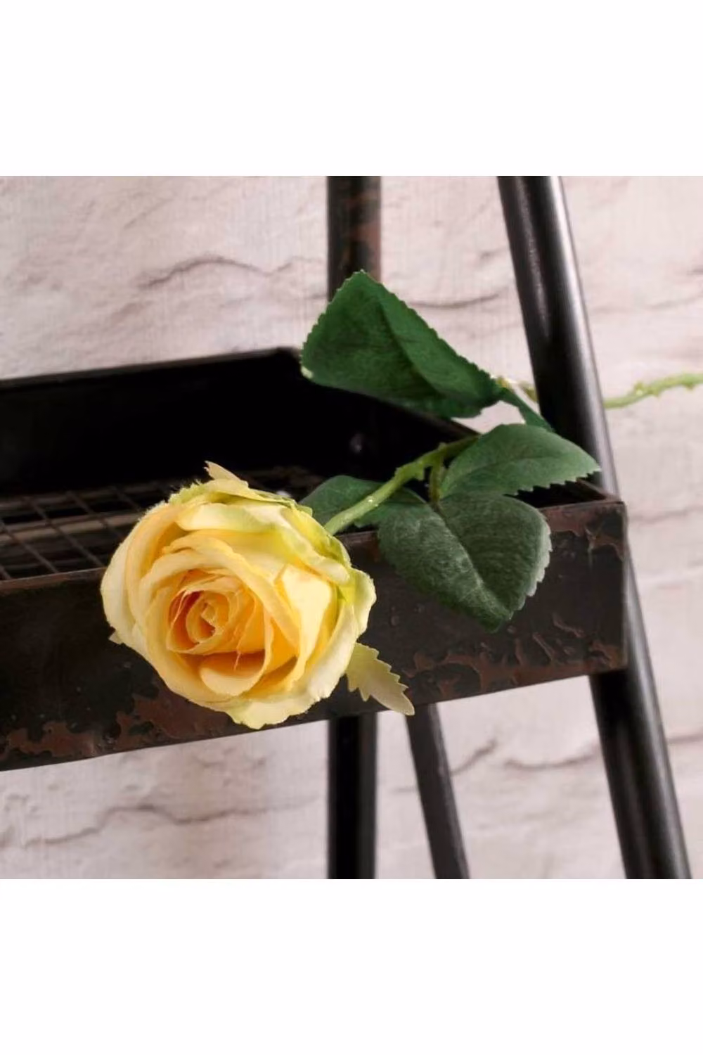 KDMD Buckingham Rose Yellow Floral Wedding Decoration 10 Pack – 2