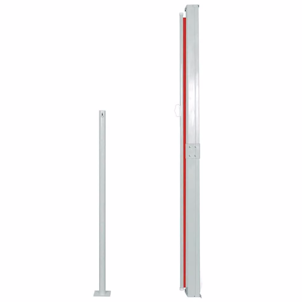 Berkfield Home Red Patio Terrace Side Awning – 3