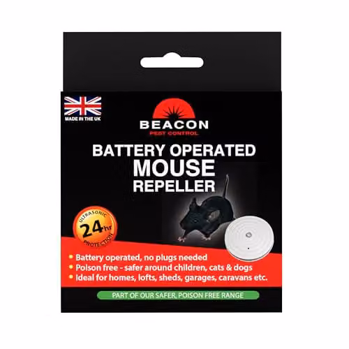 Beacon Battery Operated Ultrasound Mouse Repeller in Grey – 5