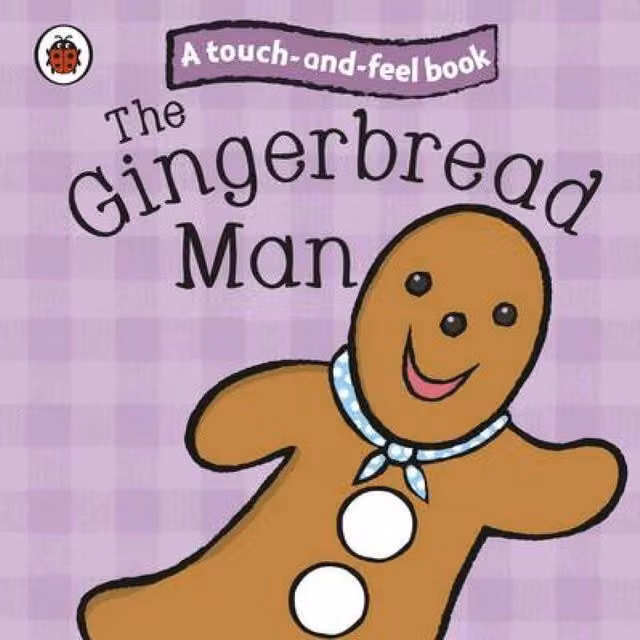 Ladybird The Gingerbread Man Touch and Feel Fairy Tales Board Book, Multicolour