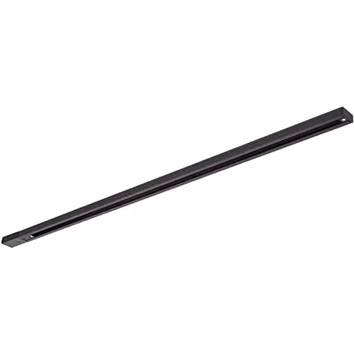 Loops 1m Single Circuit Commercial Lighting Display Track in Black