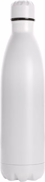 XD Design Vacuum Insulated Stainless Steel Water Bottle, White, 750ml
