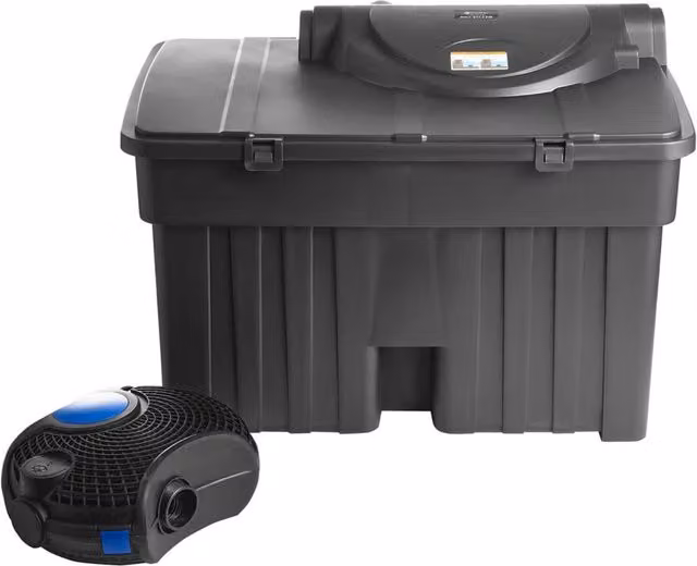 Swell Premium Pond Filter Box Kit in Black, W: 66.3 cm, D: 52.8 cm