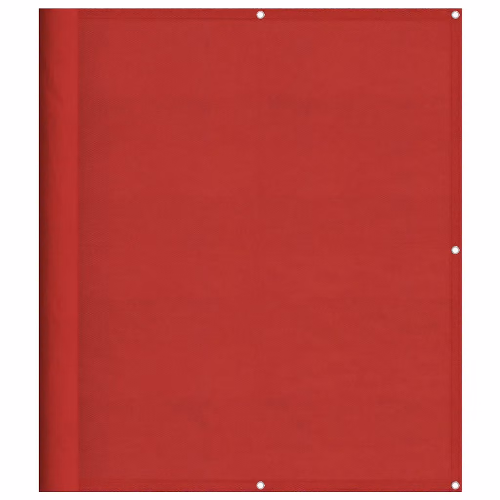 Berkfield Home Red Balcony Cover, 100% Polyester Oxford, W: 120 cm, H: 800 cm – 2