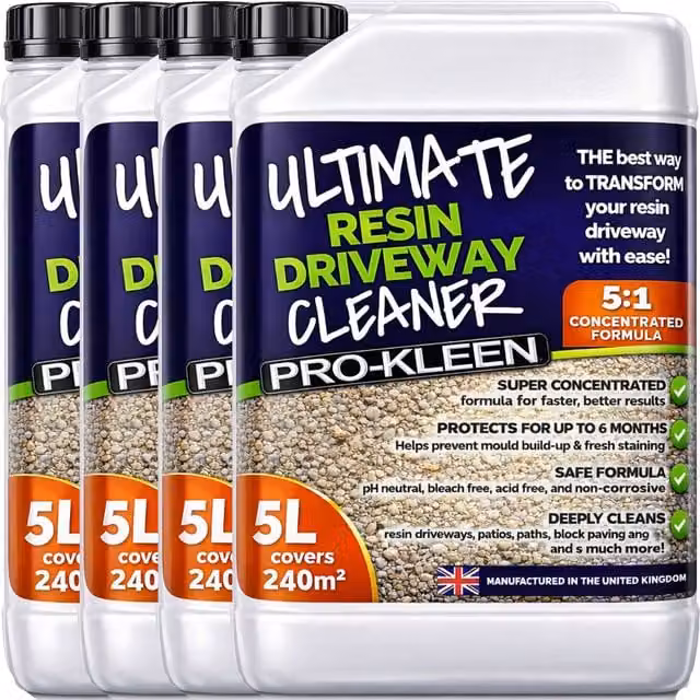 Pro-Kleen Ultimate Resin Driveway Cleaner, Transparent, 20l