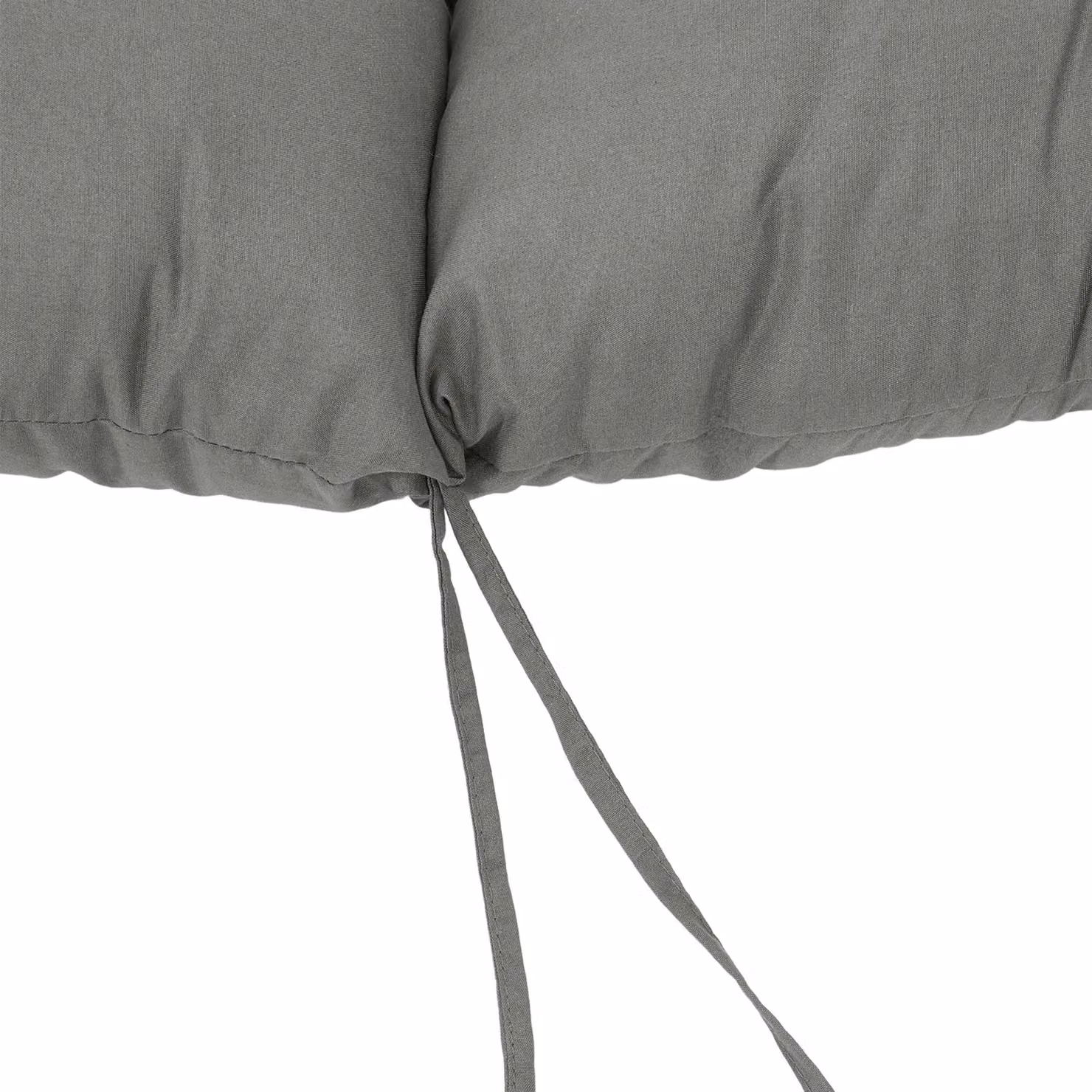 Garden Sanctuary Grey Rectangular Rattan Chair Pad, W: 50 cm, H: 110 cm – 6