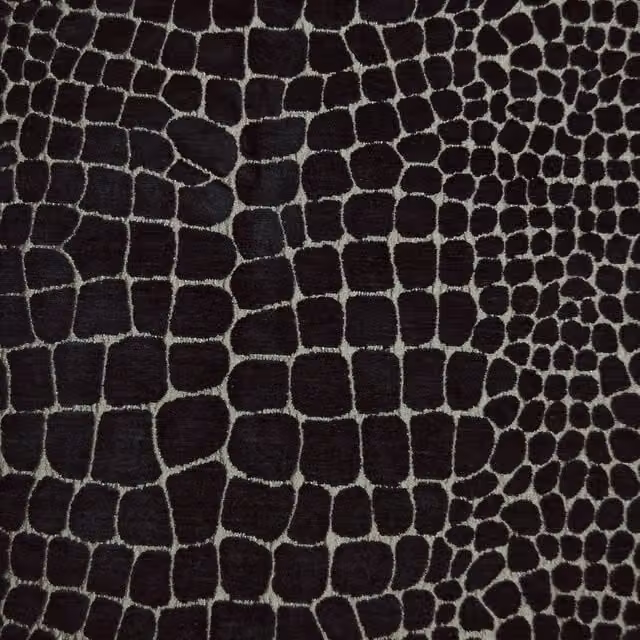 Terrys Kilimanjaro Fabric in Silver and Black