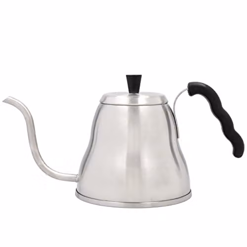 La Cafetiere Stainless Steel Pour Over Kettle, Silver, 700ml