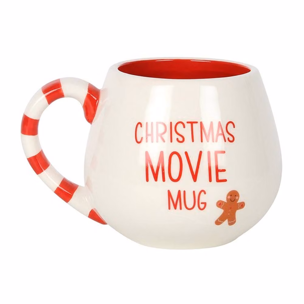 Uniqueful Christmas Movie Rounded Ceramic Mug in Multicolour and White – 2
