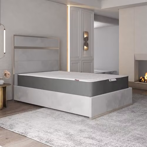 DS Living Reve Gel Flex Hybrid Memory Foam Mattress in Grey, W/D/H: 150 x 200 cm – 3