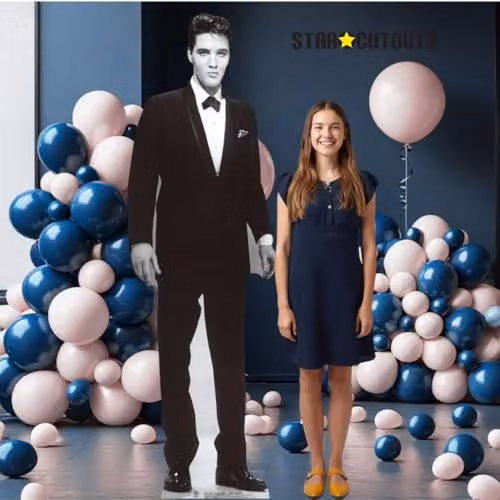 Star Cutouts SC576 Elvis Presley Tuxedo Lifesize Cardboard Cutout – 4