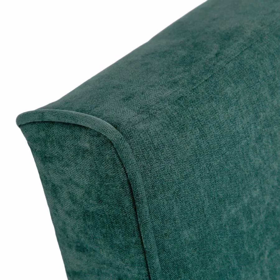 Home Garden Direct Vittoria 3 Seater Click Clack Sofa Bed in Green Textured Linen – 3