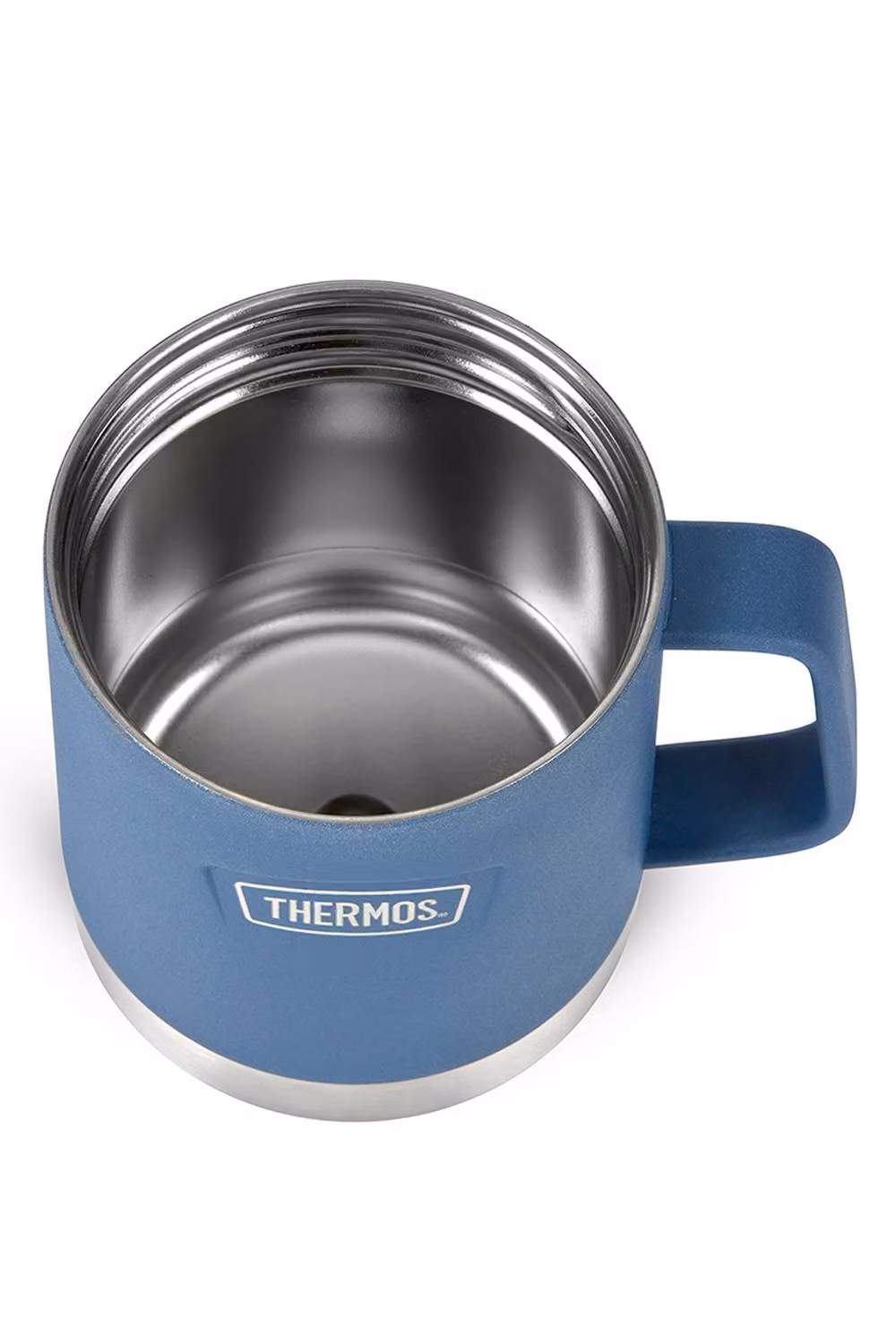 Thermos Icon Series Double Walled Stainless Steel Desk Mug with Lid, 410 ml, Blue – 2