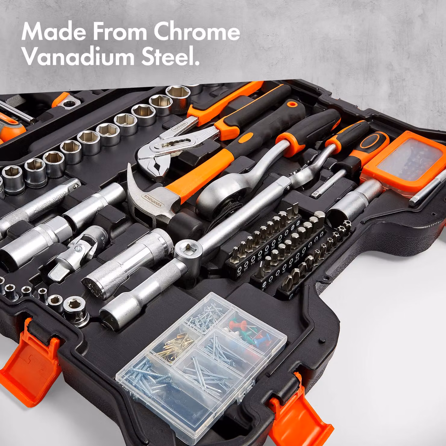 VonHaus 256 Piece Socket and Tool Set in Black – 2