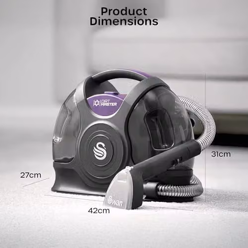 Swan Dirtmaster Spot Cleaner and Cold Water Spot Cleaner in Grey and Purple – 8
