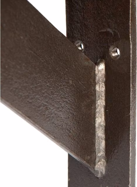 Hammer and Tongs Gallows Style Scaffold Board Shelf Bracket, Grey, Pack of 6, Depth: 24 cm