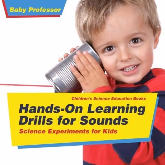 Baby Professor Hands-On Learning Drills for Sounds Multicolour Science Experiments for Kids