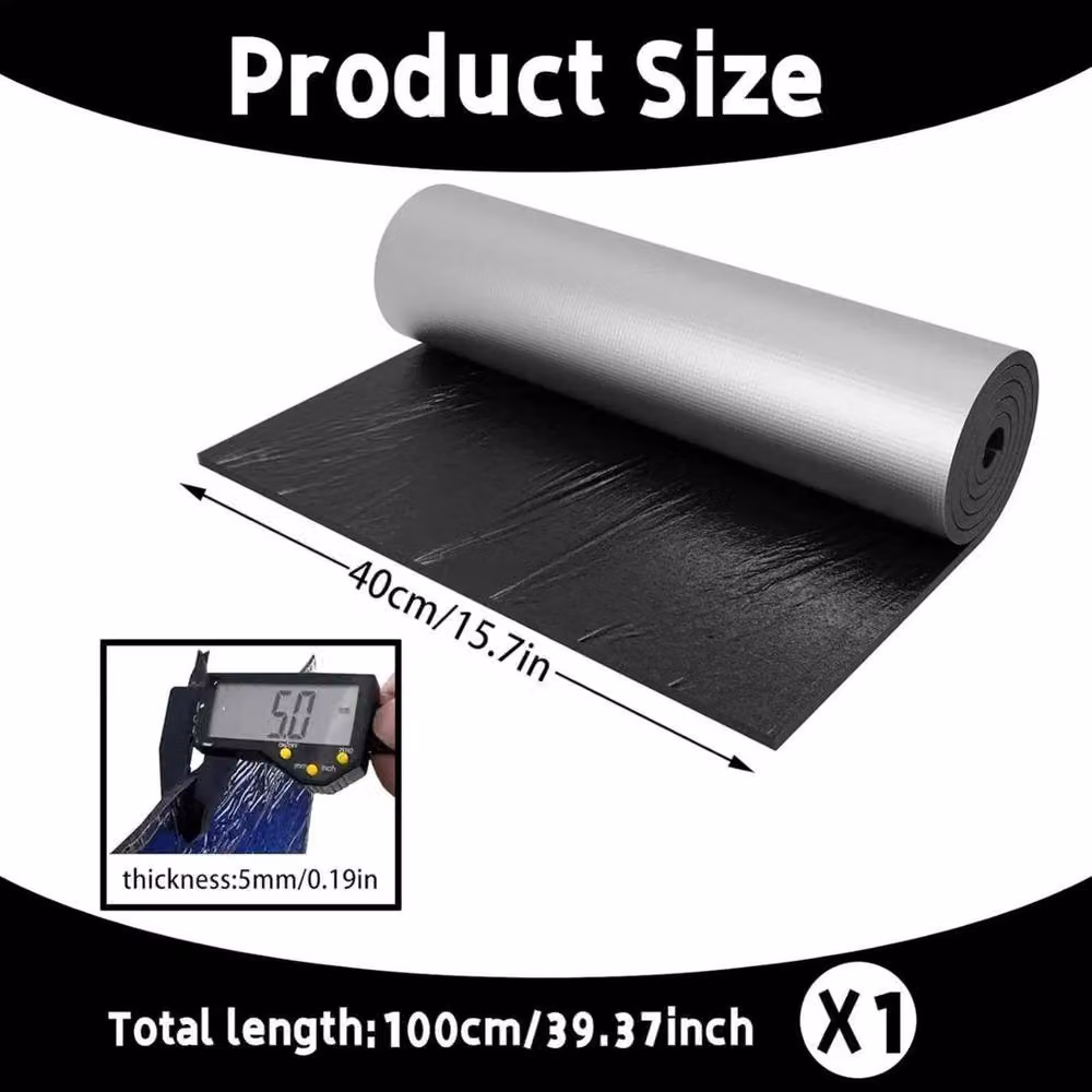 PAWNORA Toilet Cistern Anti Condensation Insulation Pad in Black – 3