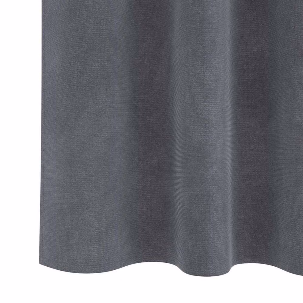 Berkfield Home Blackout Velvet Curtains, 2 Pack, Super Light Grey – 5