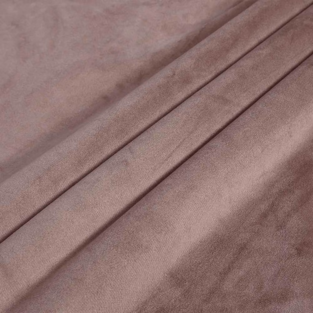 Berkfield Home Antique Pink Velvet Blackout Curtain with Eyelets W: 290 cm, H: 245 cm – 4