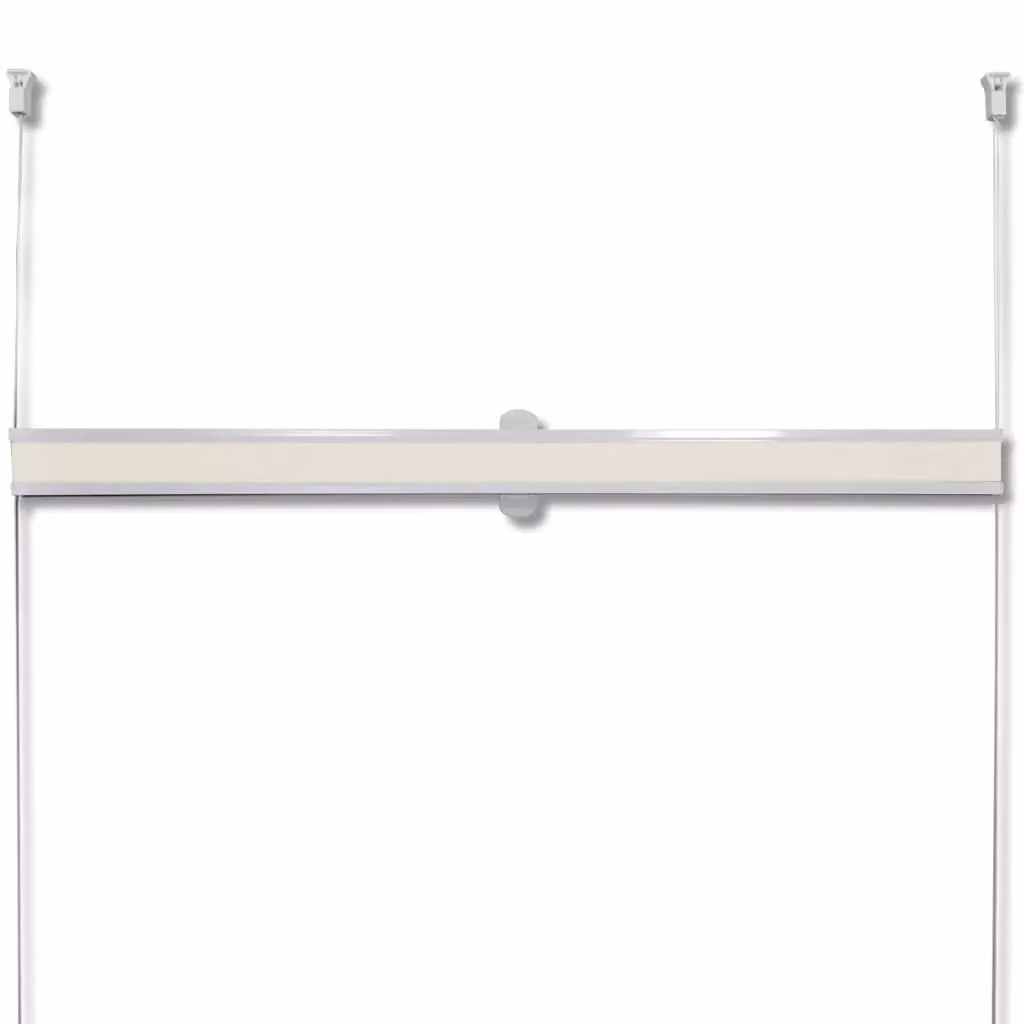 Berkfield Home Single Pleat Plisse Blind in Beige, W: 70 cm, H: 150 cm – 2