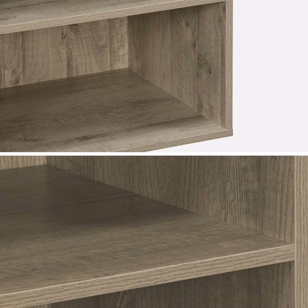 sweeek Modular Open Wardrobe Shelf Unit in Light Brown – 3