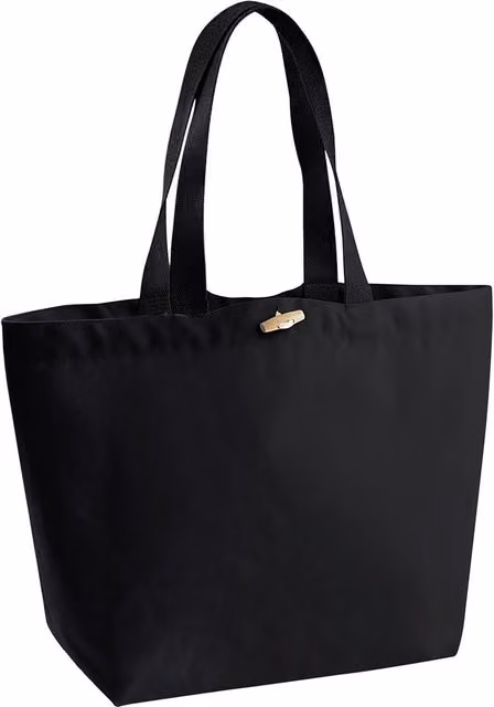 Westford Mill Marina Tote Shopping Bag in Black, 20L, W/D/H: 34 x 34 x 17 cm