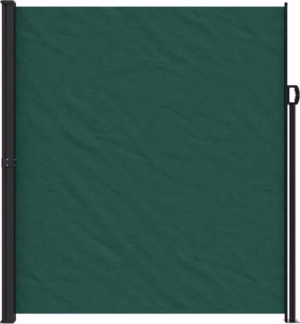 Berkfield Home Retractable Side Awning in Dark Green, W/H: 300 x 220 cm