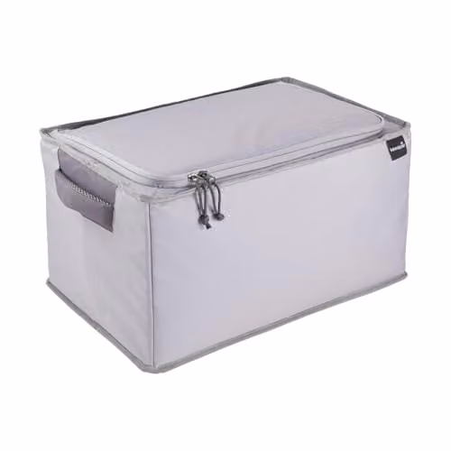 Keeeper Foldable Shopping Organiser Bag, 40 Litre, Grey/Anthracite – 1