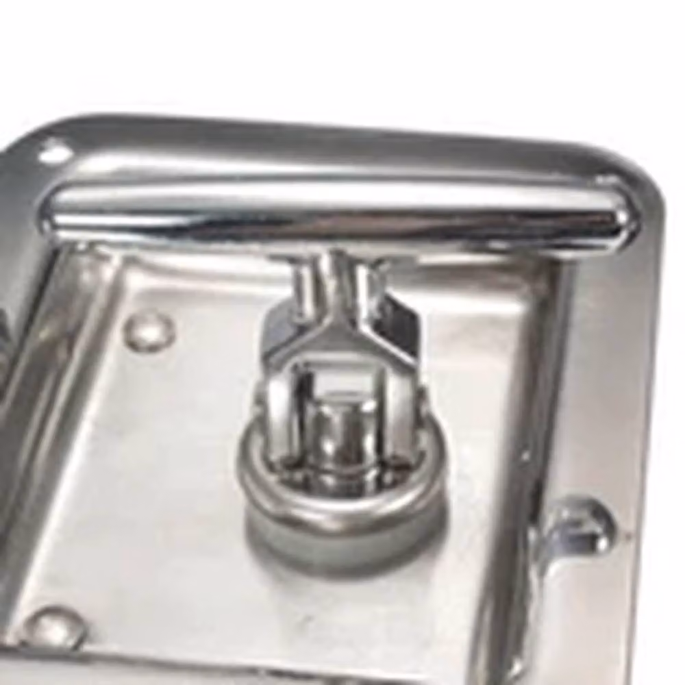 EONLION 2-Pack Stainless Steel Folding T-Handle Lock Latch in Silver – 4
