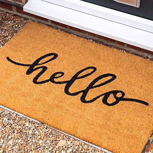 Nicola Spring Coir Door Mat, Brown and Multicolour, W/D: 90 x 60 cm – 3