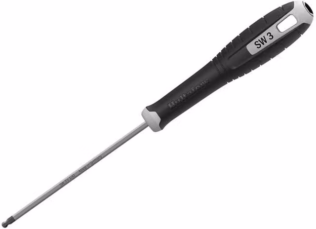 Hultafors Hex Ballpoint Screwdriver 3 x 100mm