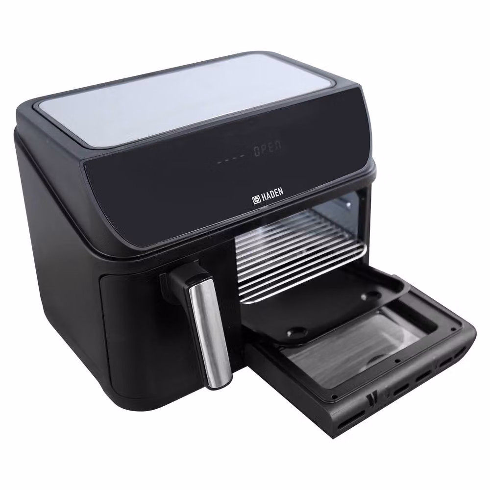 Haden 12L Dual Zone Air Fryer in Black with Digital Display and Timer – 3