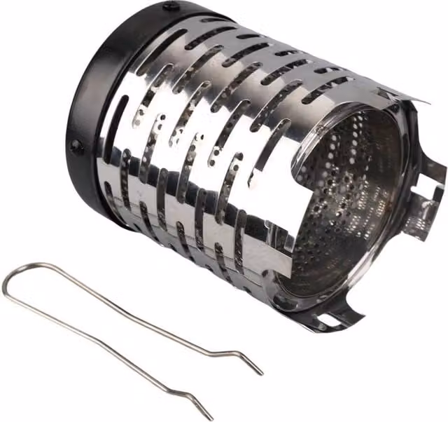 SPETLEK 2KW Mini Portable Outdoor Camping Warmer Heater in Silver
