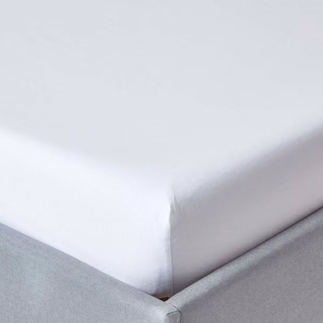 Homescapes 200 Thread Count Egyptian Cotton Percale Extra Deep Fitted Sheet, Petrol, W: 140 cm, L: 200 cm