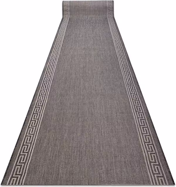 RugsX Sion Sisal Runner in Grey, W/D: 120 x 110 cm – 1