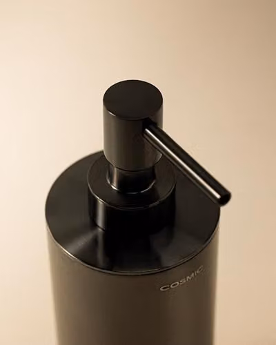 COSMIC Architect Sp Circular Metal Soap Dispenser, Black PVD, 240 ml – 2