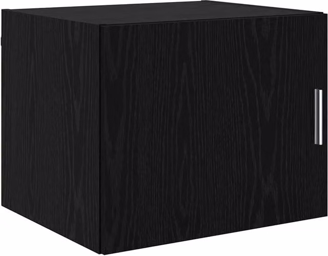 Berkfield Home Black Oak Wall Mounted Cabinet W/D/H: 50 x 42.5 x 40 cm – 1