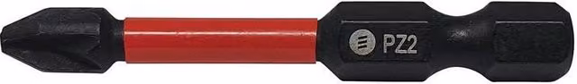 Forgefix ForgeFast Pozidriv Compatible Impact Bit PZ2, 50mm, Black