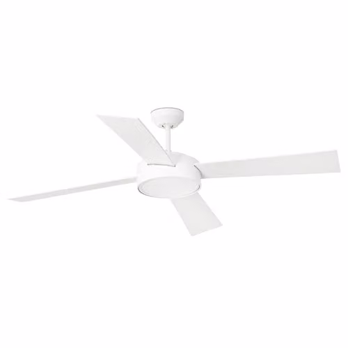 Faro Barcelona Hydra LED Ceiling Fan in White with DC Motor and Remote Control