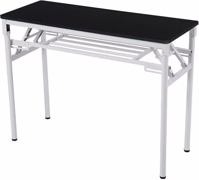 Garden Sanctuary Modern Folding Computer Desk in Black – 1