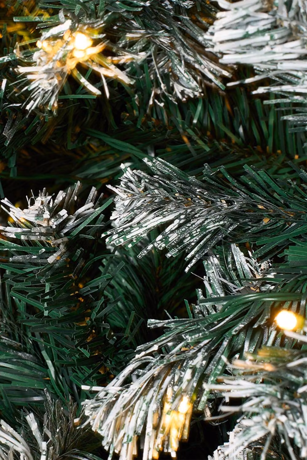 Garden Sanctuary Tabletop Artificial Christmas Tree with Metal Stand in Green, White and Multicolour – 8
