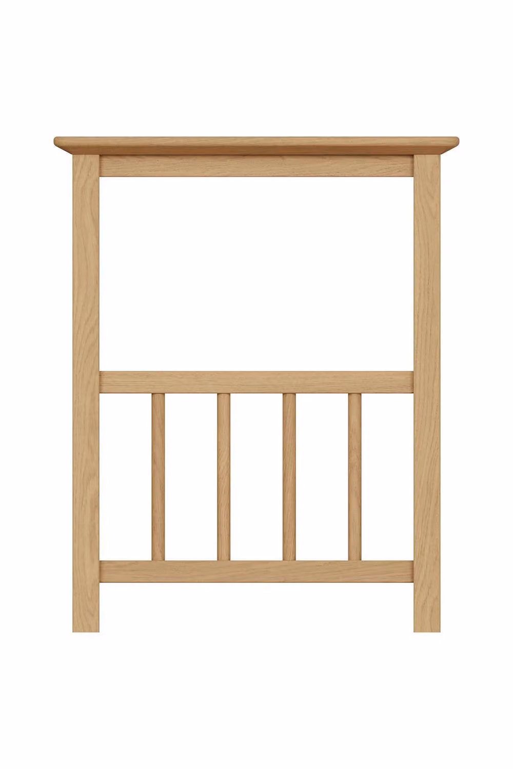 FWStyle Oak Magazine Rack Turntable Stand in Brown, W/D/H: 55 x 45 x 35 cm – 2