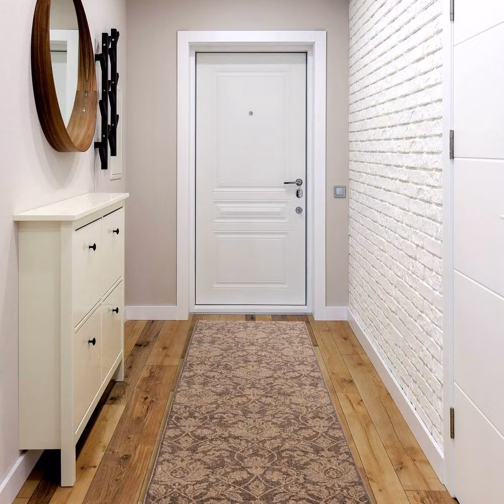 RugsX Djobie Wool Runner in Beige, W: 85 cm, L: 160 cm – 3