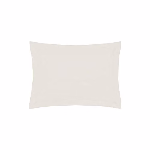 Belledorm Egyptian Cotton Percale Pillowcase, 200 Thread Count, White or Beige