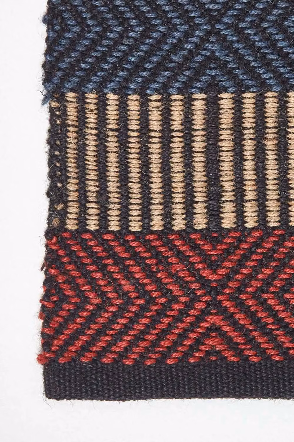Homescapes Multicolour Striped Woven Jute Rug, W/D: 120 x 180 cm – 3
