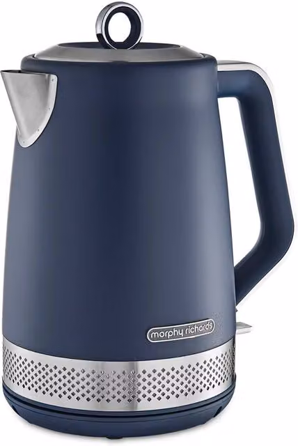 Morphy Richards Illumination Jug Kettle in Blue, 1.7 l