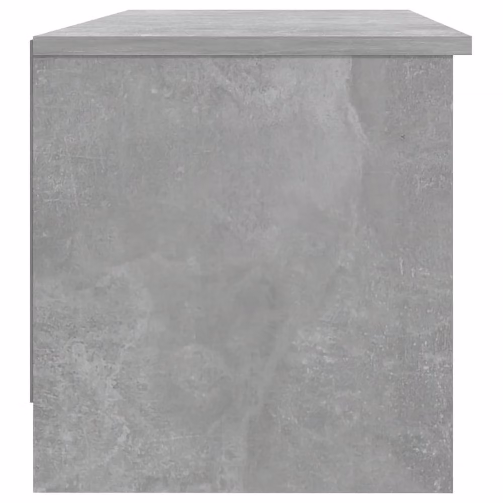 Berkfield Home TV Cabinet in Concrete Grey, W/D/H: 102 x 35.5 x 36.5 cm – 3