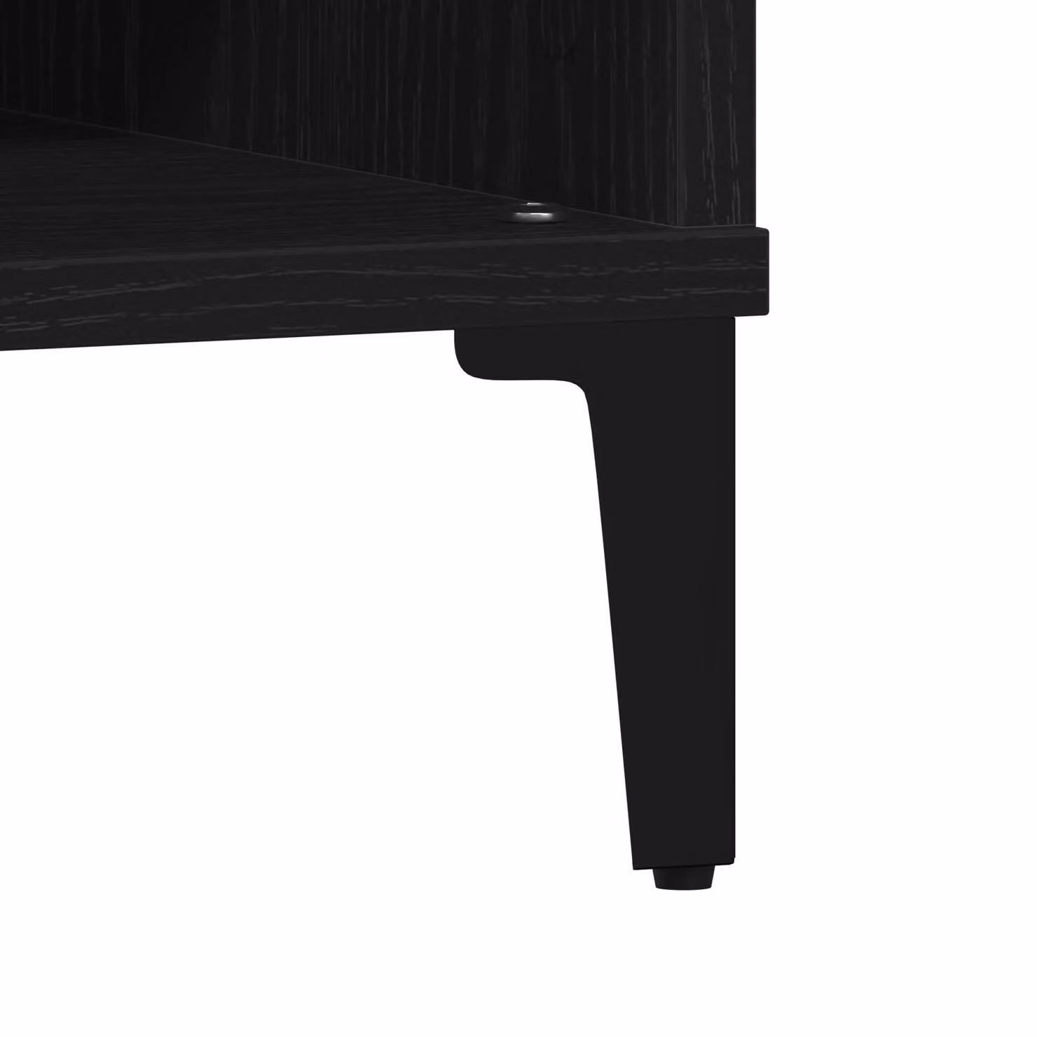 Berkfield Home Black Oak Coffee Table, W/D/H: 60 x 60 x 30 cm – 4