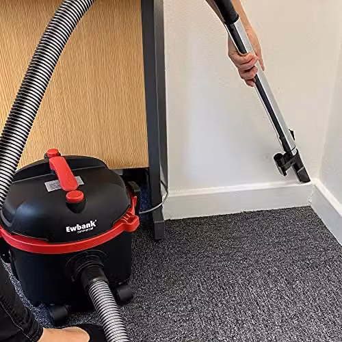 Ewbank EW4001 DV6 Bagless Dry Drum Vacuum Cleaner, Black/Red – 4